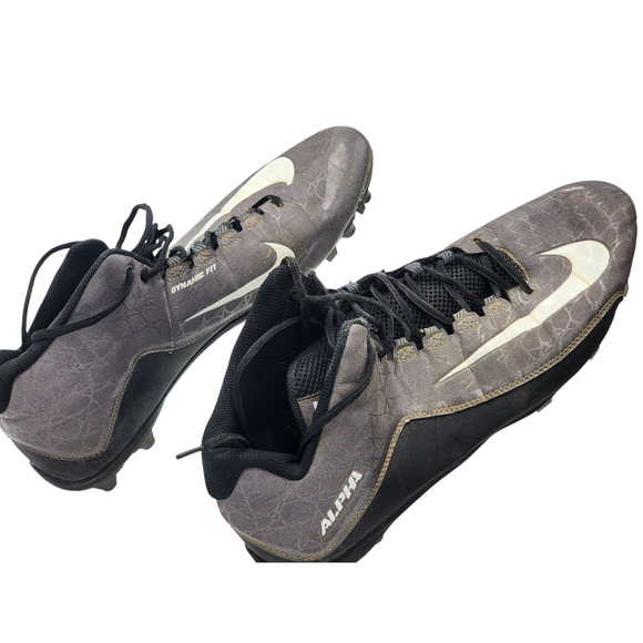 Nike Alpha Shoes Mens Size 14 Strike Football Cleats Dynamic 725227-010 - Picture 4 of 6